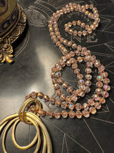 Load image into Gallery viewer, Champagne Hand Knotted Silk Necklace
