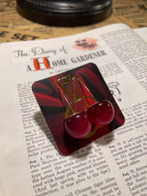 Load image into Gallery viewer, Cherry Jubilee Earrings!
